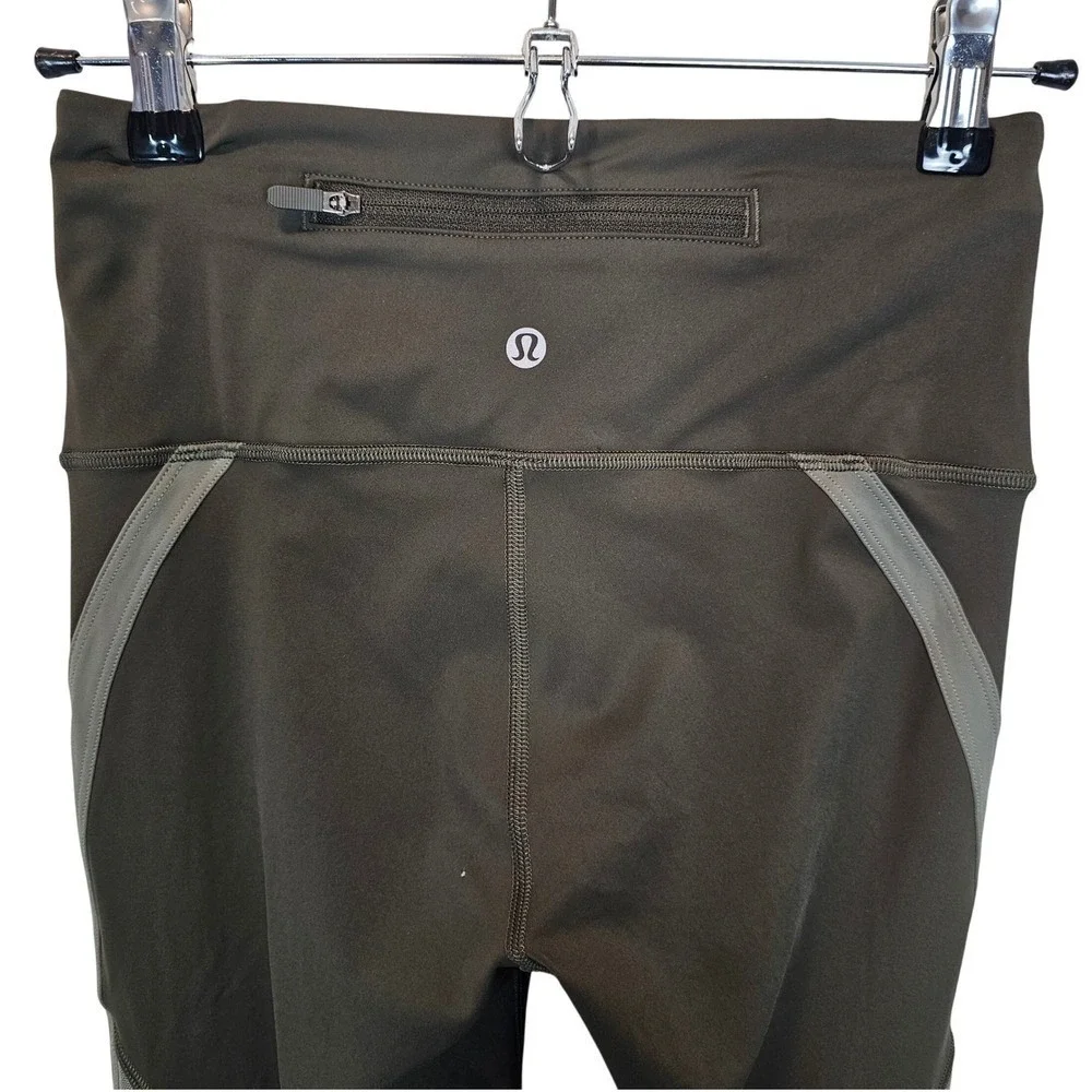 Lululemon Zip the Line Crop 24